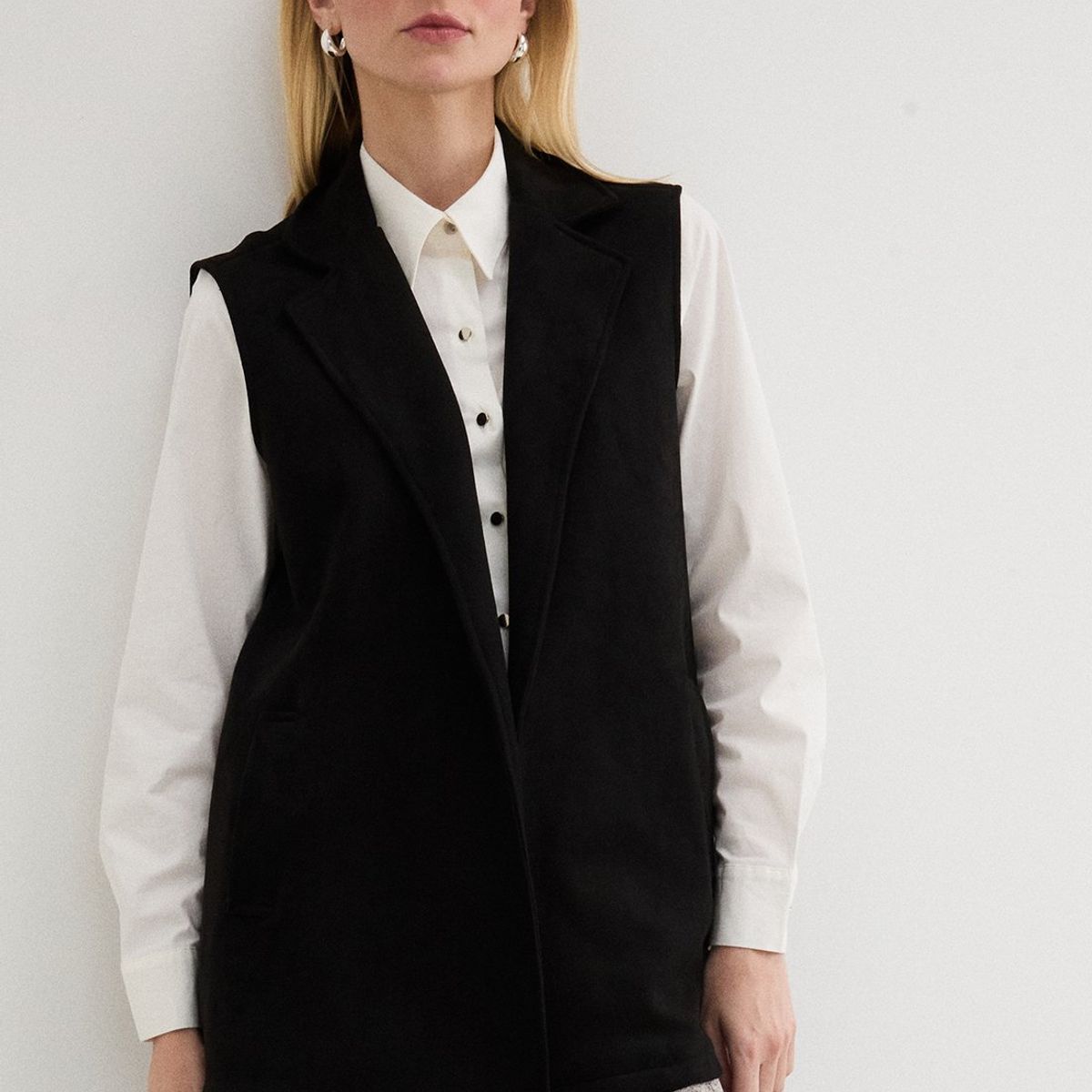 ASH - Tapado Abierto Negro Mujer Ash