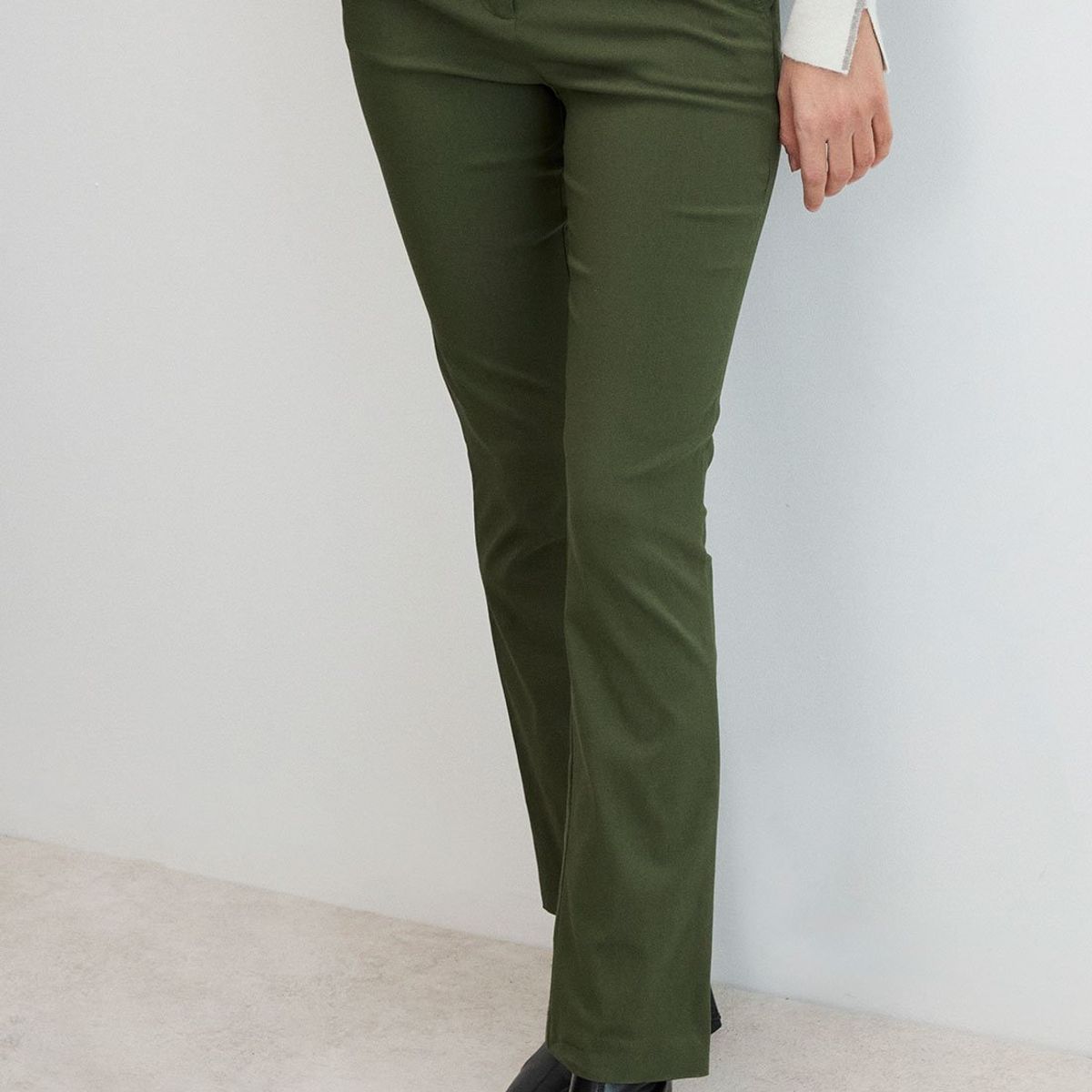 ASH - Pantalon Verde Musgo Mujer Ash