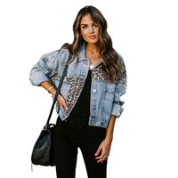 Chaqueta de Jeans Mujer -Azul