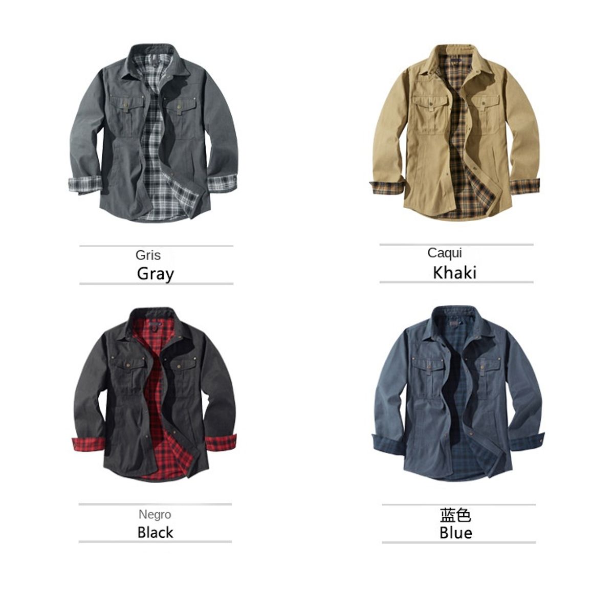 TIOZONEY - Chaqueta gruesa para hombre