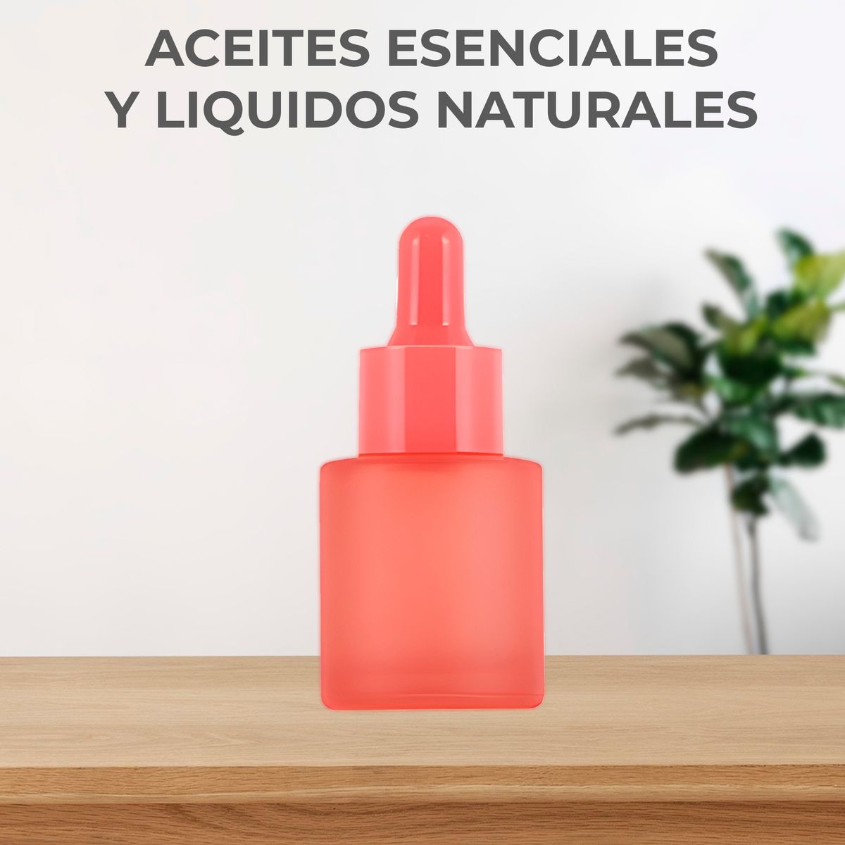 GENERICO - 12 Frascos Con Gotero Pipeta 20ml Chato Color Rojo