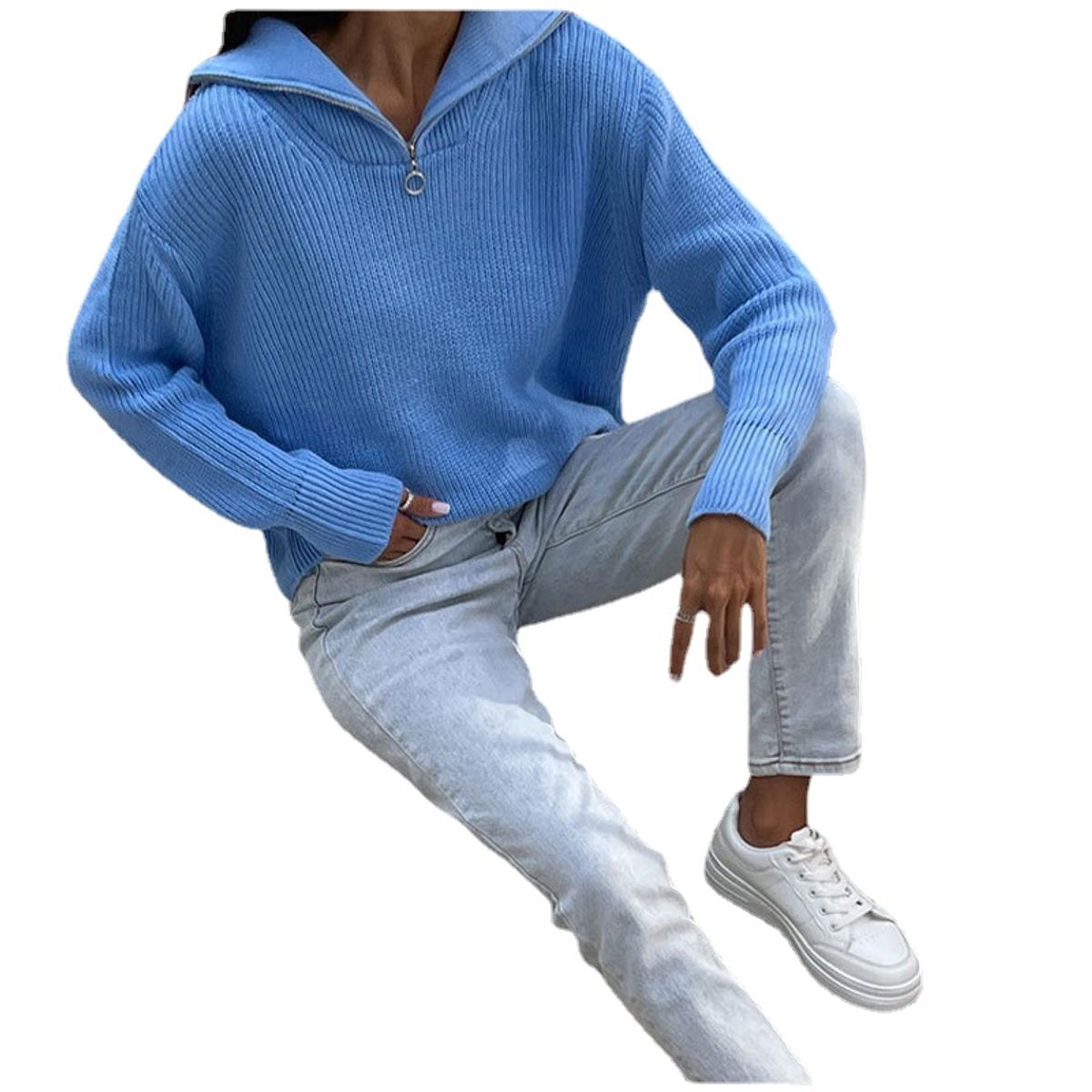 TIOZONEY - Sweater Mujer