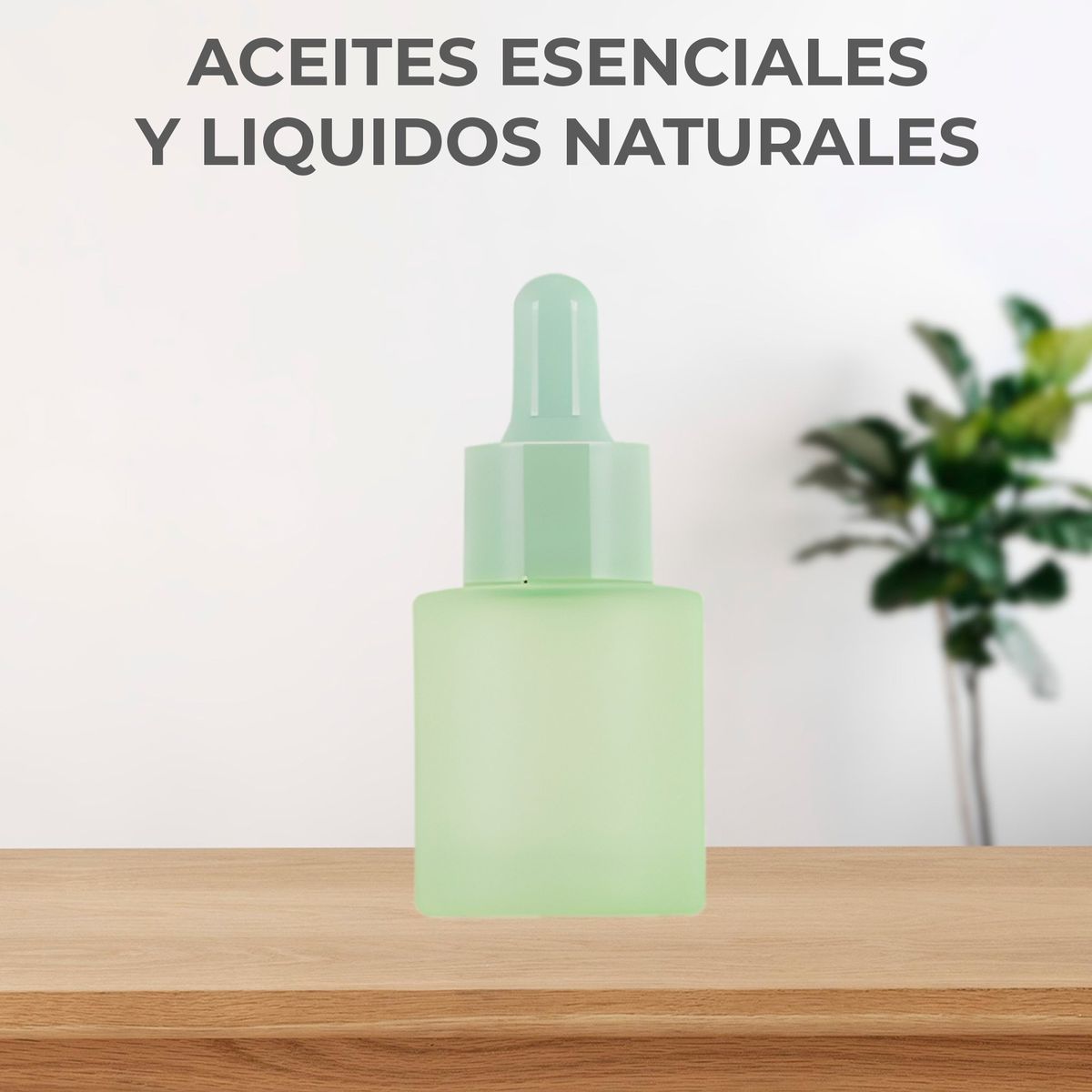 GENERICO - 12 Frascos Con Gotero Pipeta 20ml Chato Color Verde