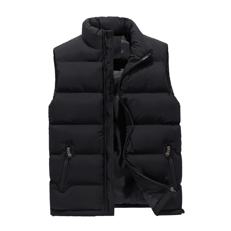 TIOZONEY - Chaqueta Sin Mangas Ripstop Liviana De Varon-Negro