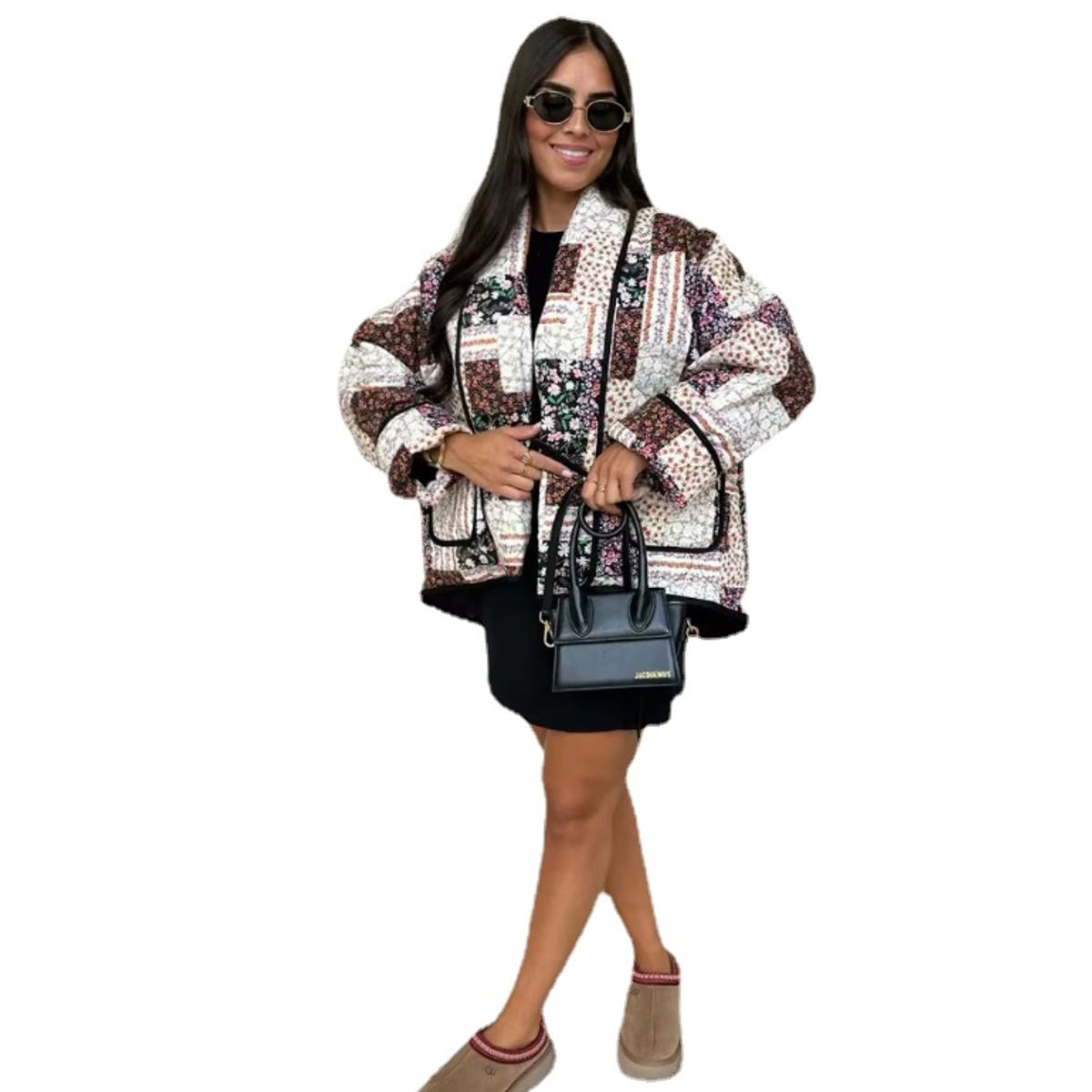 TIOZONEY - Chaqueta para Mujer - Blanco