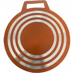 GENERICO - Plancha antiadherente Budare sartén de hierro de 30 cm premium