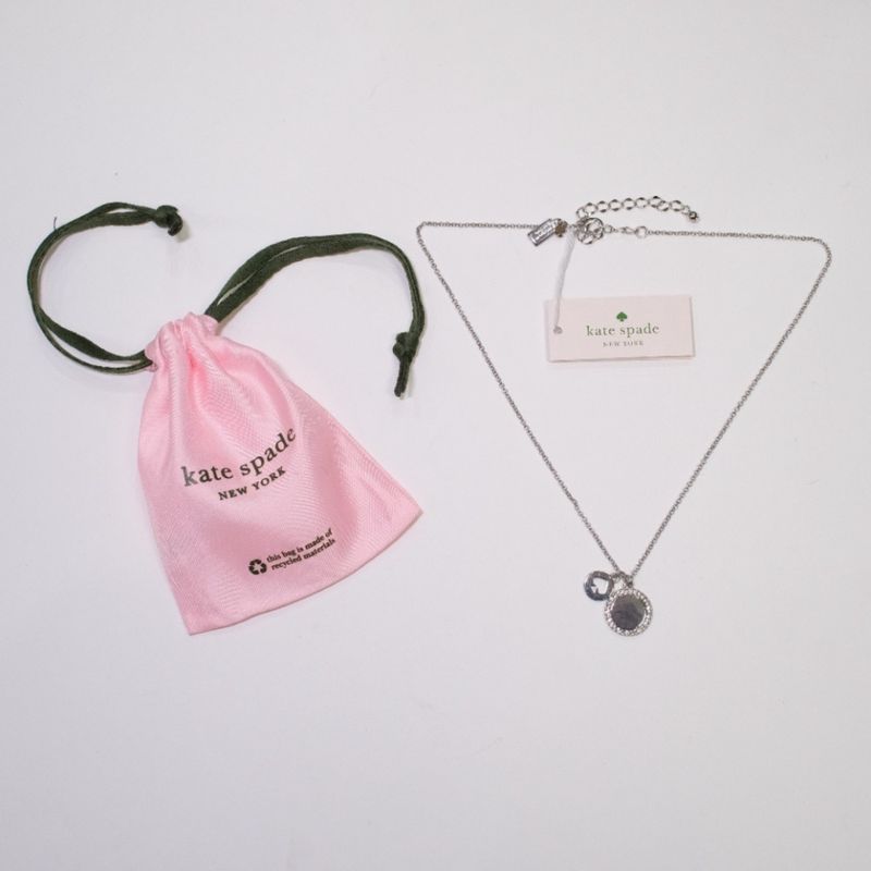 KATE SPADE - Collar Kate Spade Plata Spot the Spade