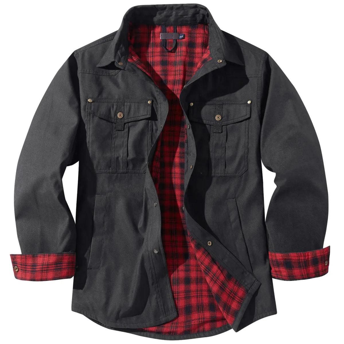 TIOZONEY - Chaqueta gruesa para hombre