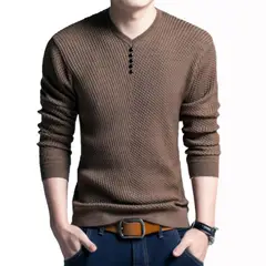 TIOZONEY - Sweater para Hombre