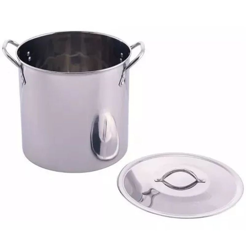 GENERICO - Fondo de olla de acero inoxidable de 12 litros cocina + envío gratis