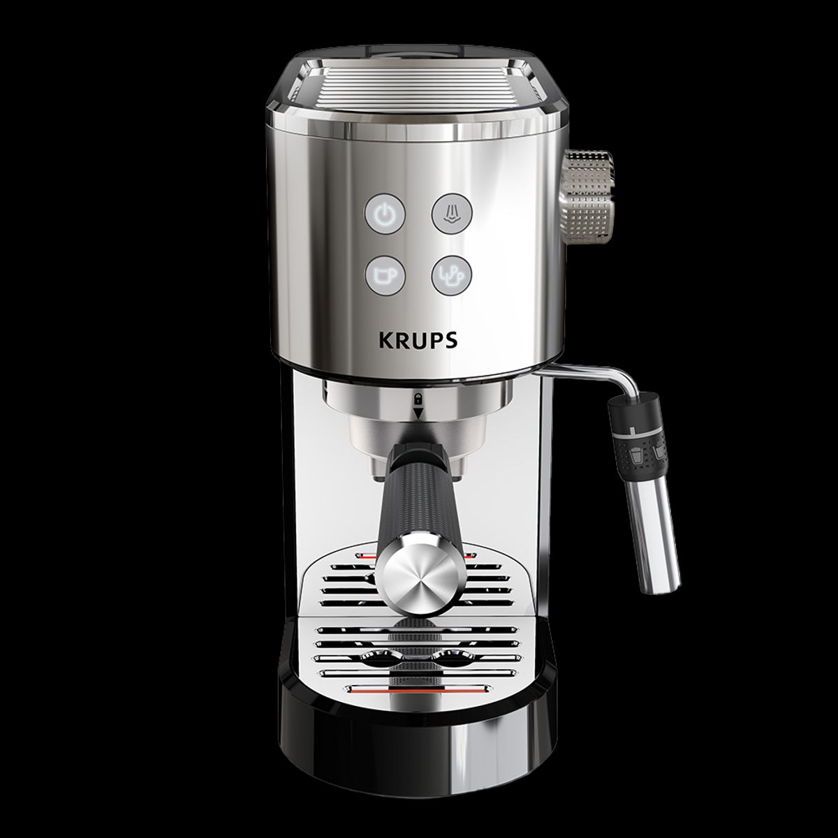 KRUPS - Cafetera Espresso Virtuoso Steam&Pump Krups XP444C10/BA0