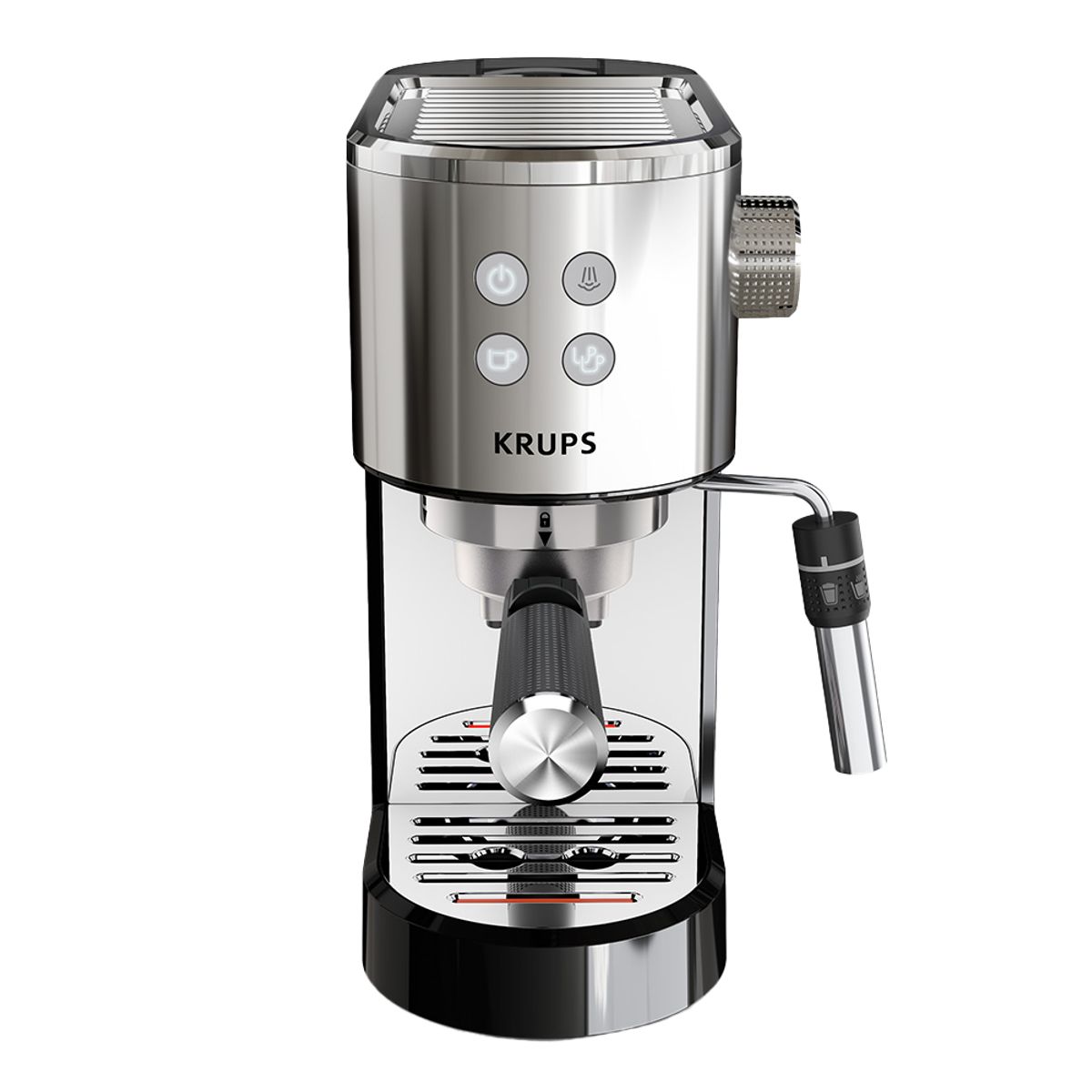 KRUPS - Cafetera Espresso Virtuoso Steam&Pump Krups XP444C10/BA0