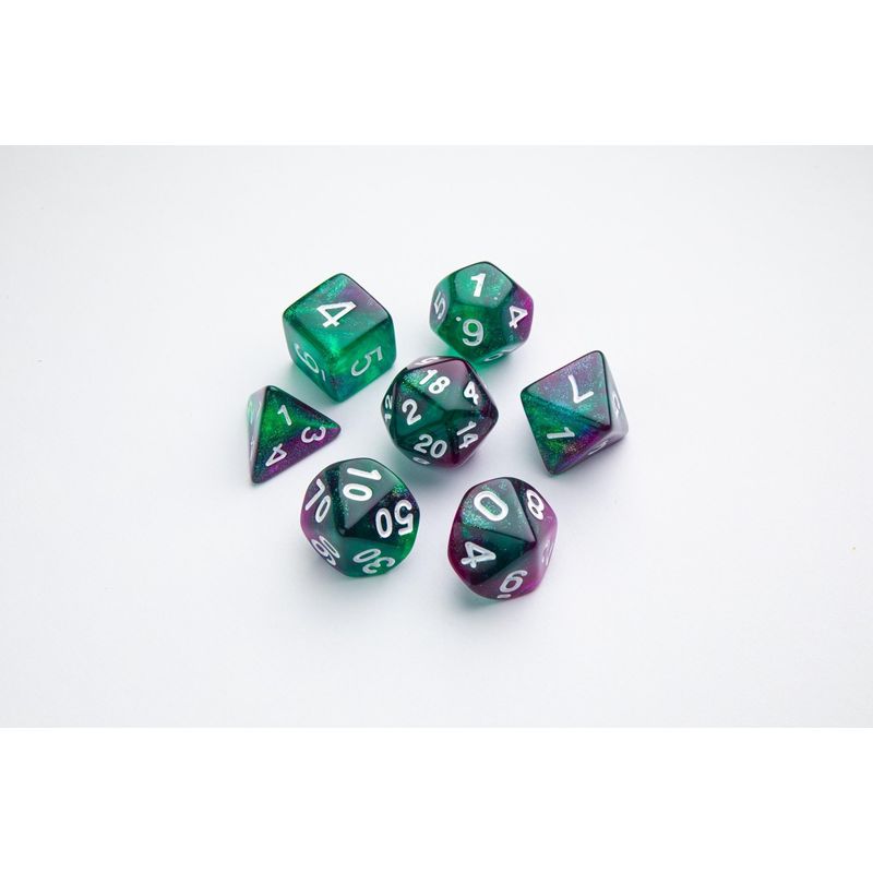 ASMODEE - Dados D6 Aurora RPG Set (7u)