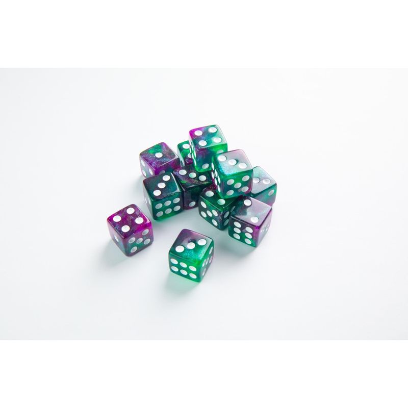 ASMODEE - Dados D6 Aurora Set 16mm (12u)