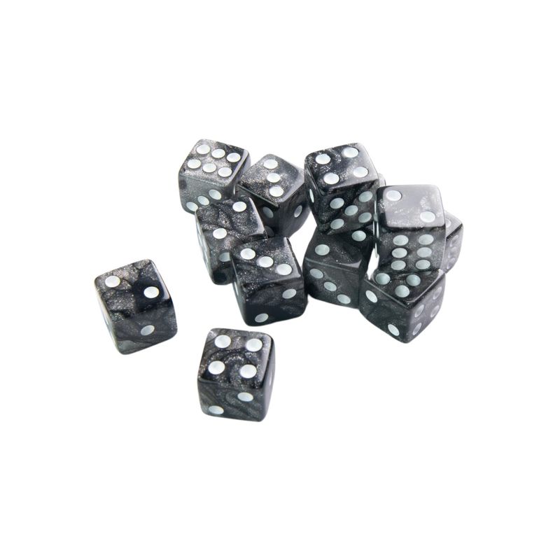 ASMODEE - Dados D6 Moon Set 16mm (12u)