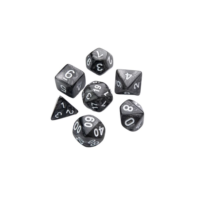 ASMODEE - Dados D6 Moon RPG Set (7u)
