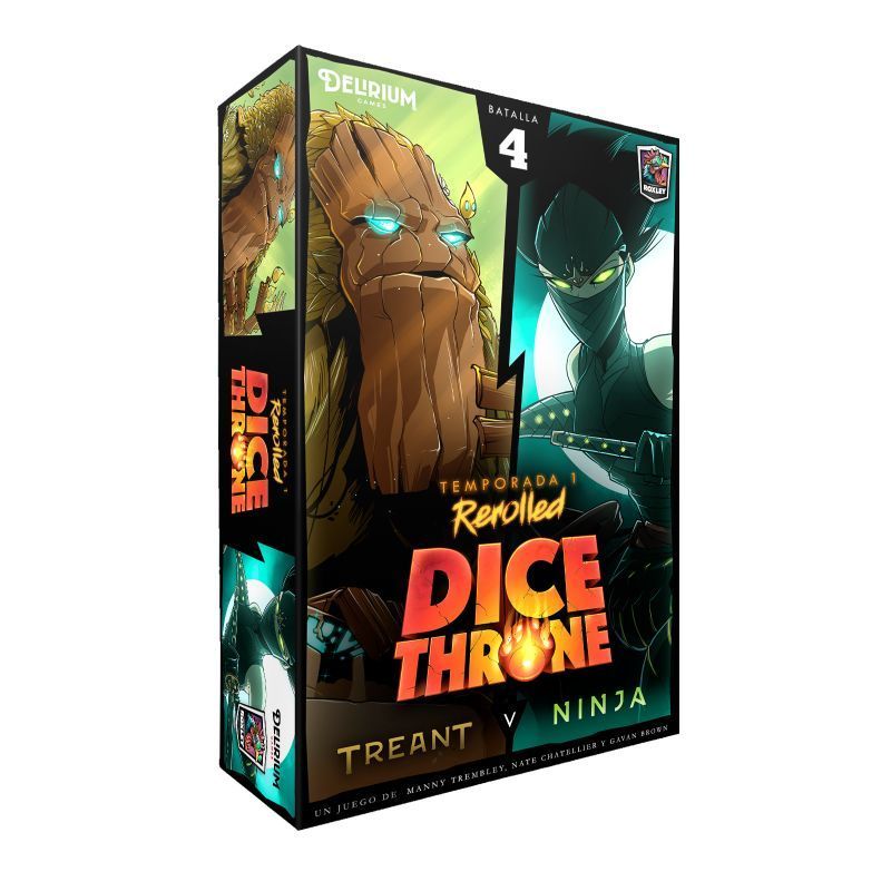 ASMODEE - Dice Throne 4: Treant vs Ninja