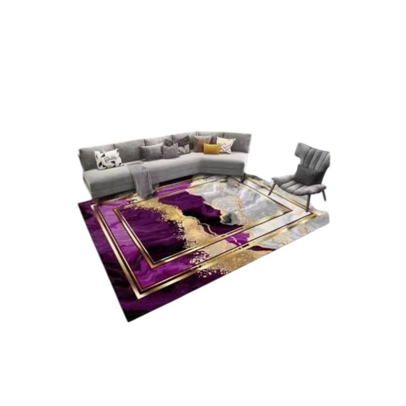 GENERICO - Alfombra Moderna Geométrico 3D Antideslizante 200x180cm
