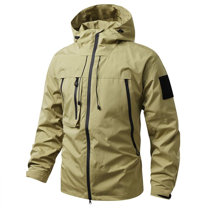 TIOZONEY - Chaqueta Hombre -Verde
