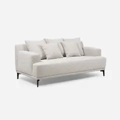 ROSEN - Sofá Soho 2,5 Cuerpos Tela Crudo