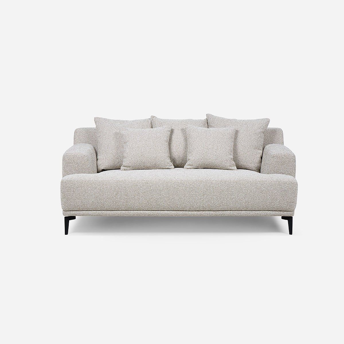 ROSEN - Sofá Soho 2.5 Cuerpos Tela Crudo