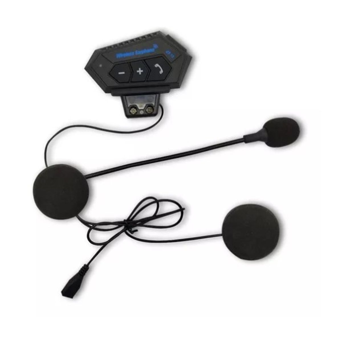 ESHOPANGIE - Audifono Casco Moto Auriculares Bluetooth Lllamada Mp3