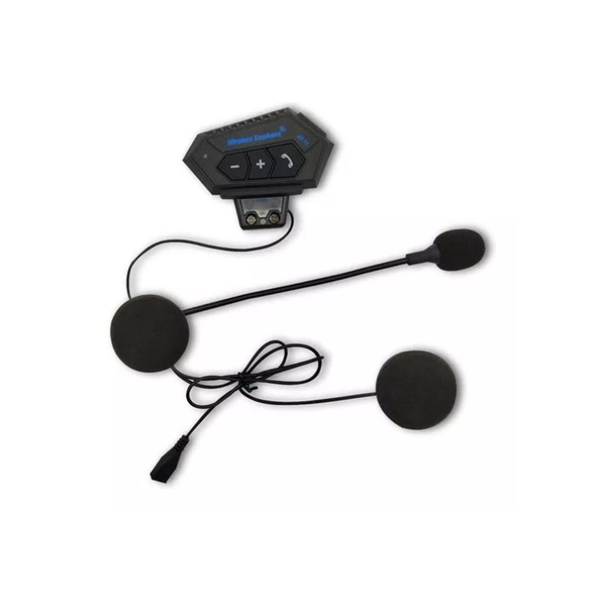 ESHOPANGIE - Audifono Casco Moto Auriculares Bluetooth Lllamada Mp3
