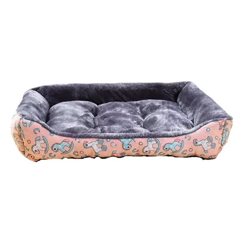 GENERICO - Cama ultrasuave para mascotas hasta 5 kg rosa