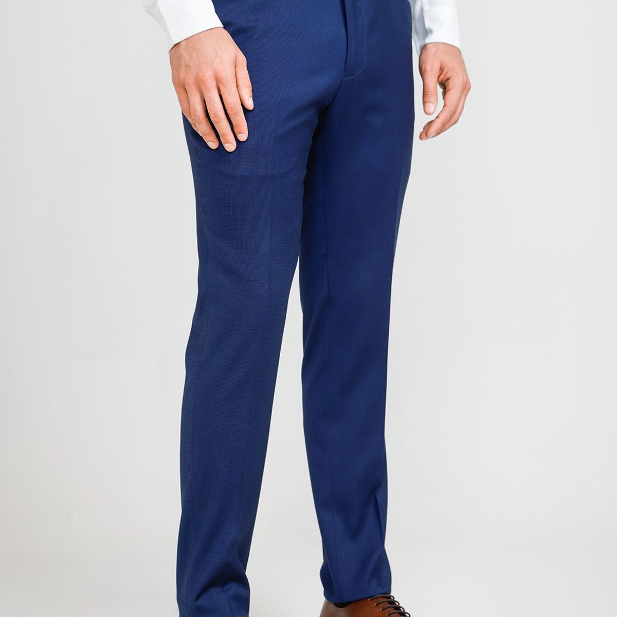 PERRY ELLIS - Pantalón Formal Hombre Suit Separate Azul Medio