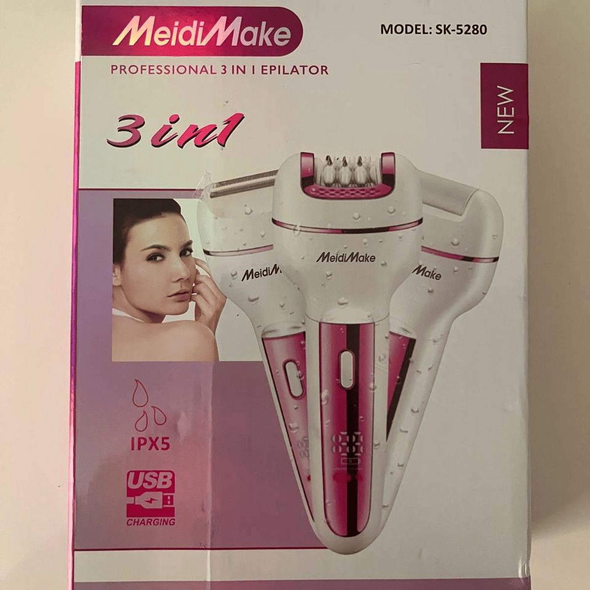 GENERICO - Removedor De Callos Maquina Depiladora 3 En 1 Recargable