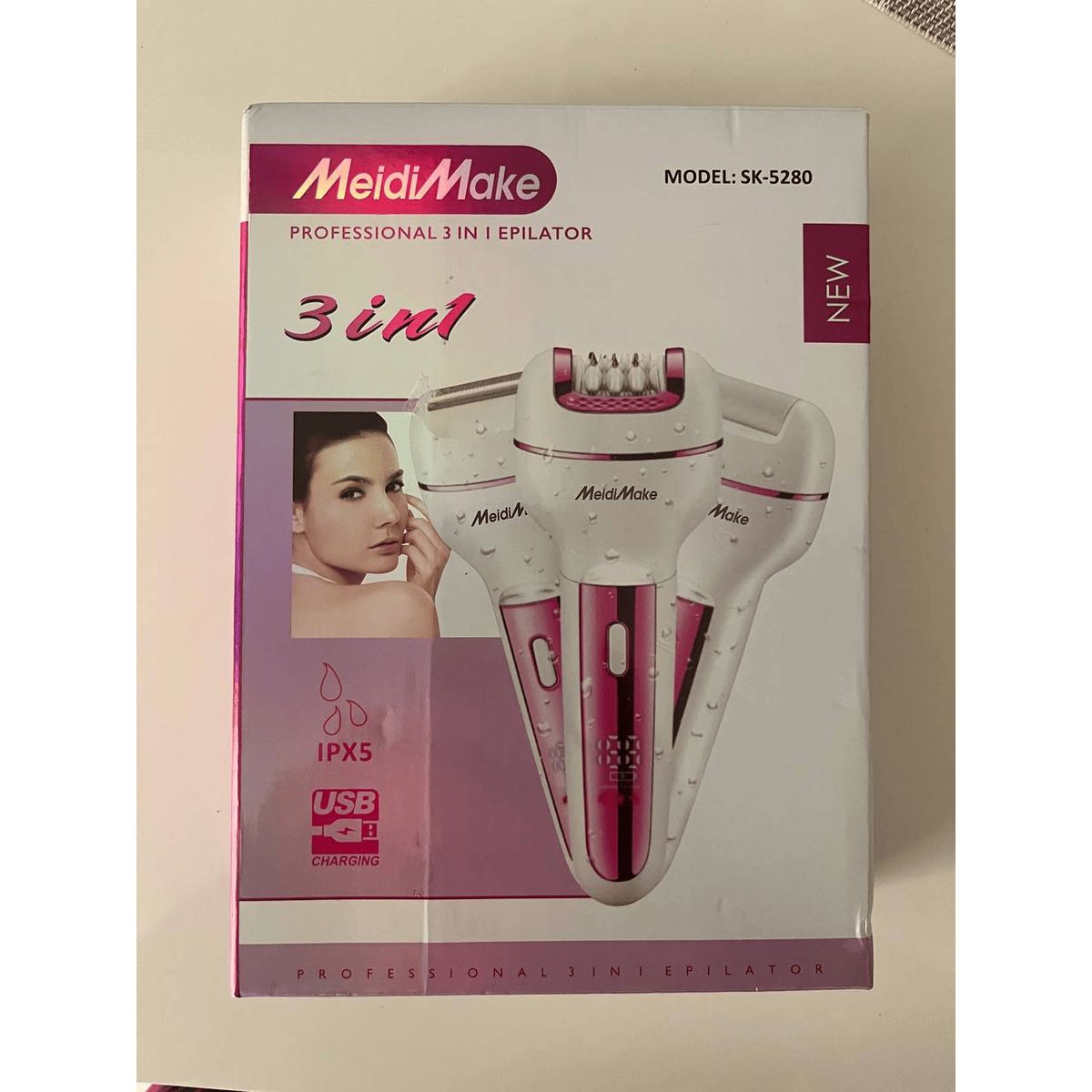 GENERICO - Removedor De Callos Maquina Depiladora 3 En 1 Recargable