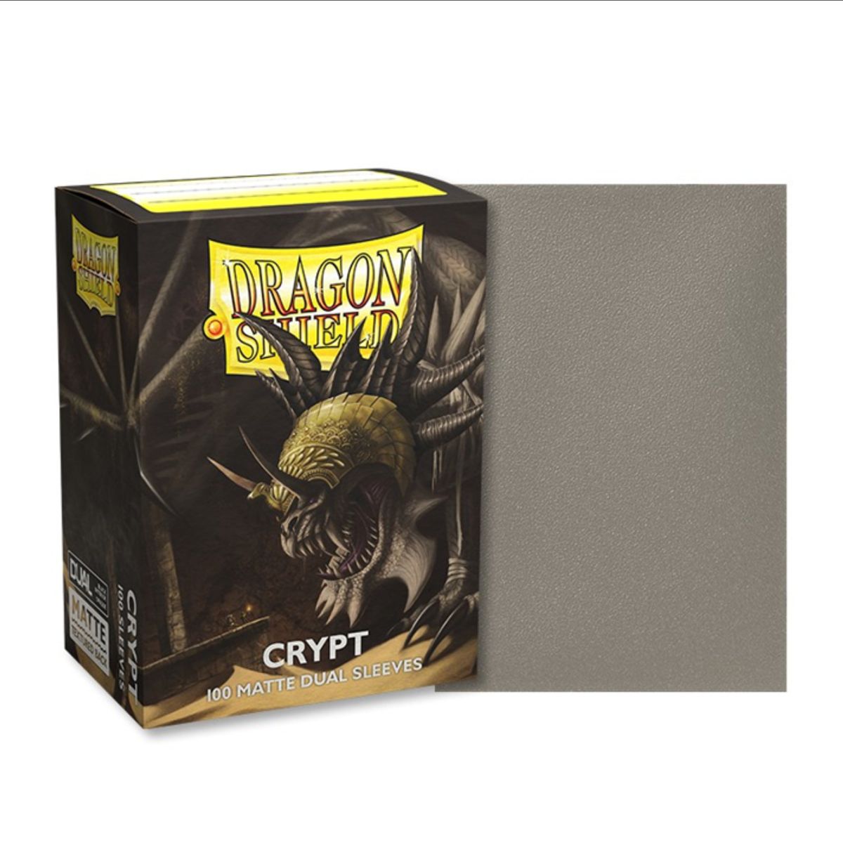 Dragon Shield - Protectores Dragon Shield 100 - Standard Dual Matte Crypt