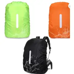 GENERICO - Cubre Mochila Cobertor Funda Impermeable Reflectante Colores
