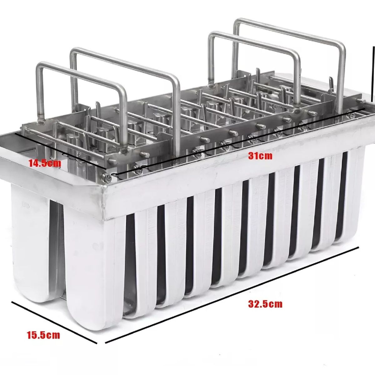 PASTELERIUSCL - Molde Helados Moldes Reposteria Moldes De Aluminio 20cav