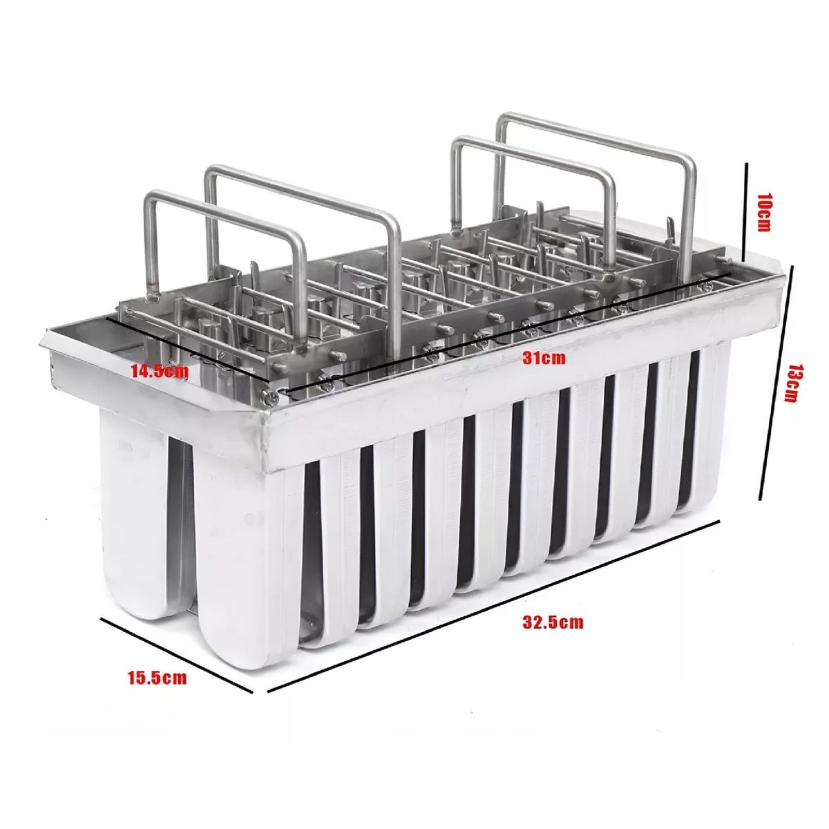 PASTELERIUSCL - Molde Helados Moldes Reposteria Moldes De Aluminio 20cav