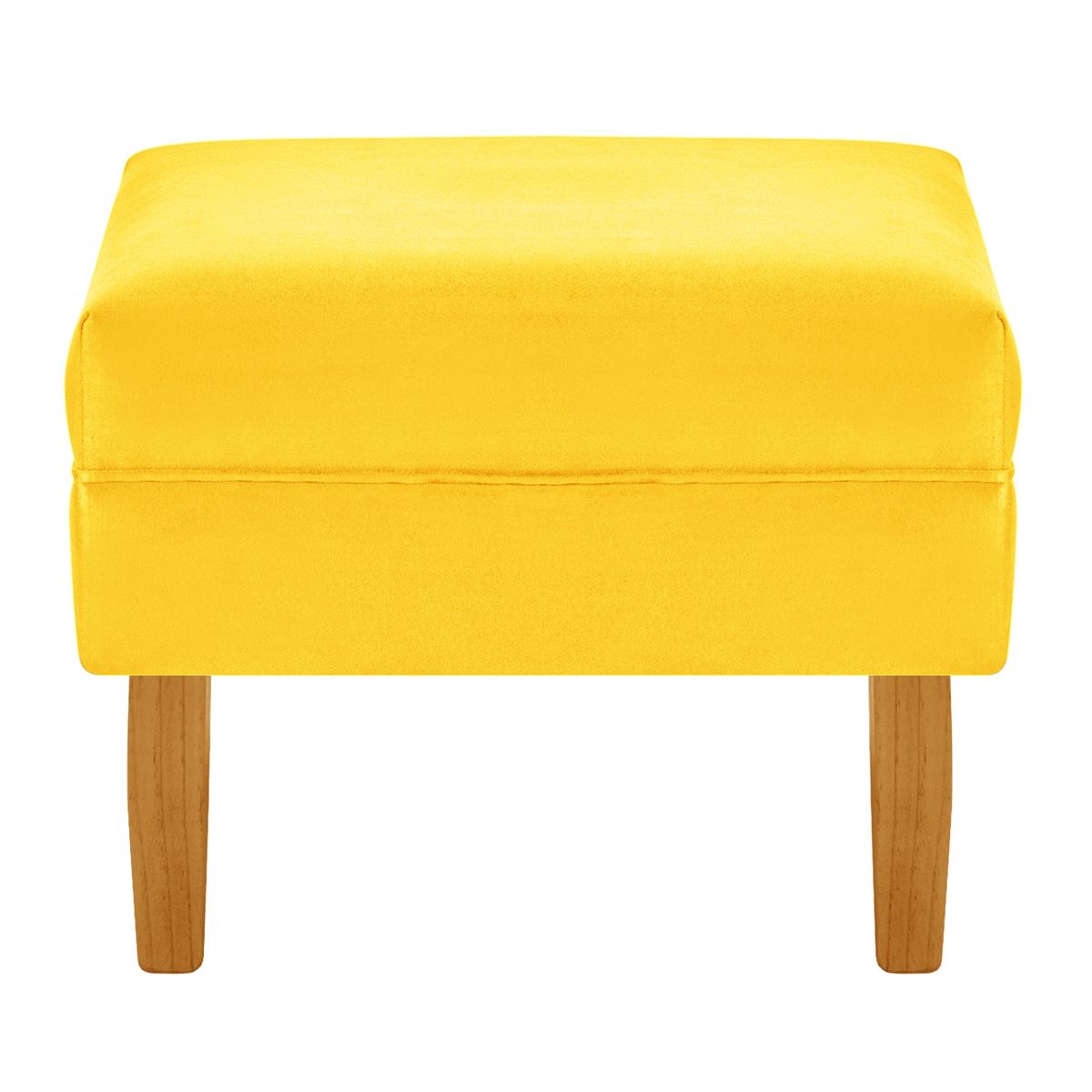 BODEVIR - Pouf Provenza Liso 1C Felpa 04 Amarillo