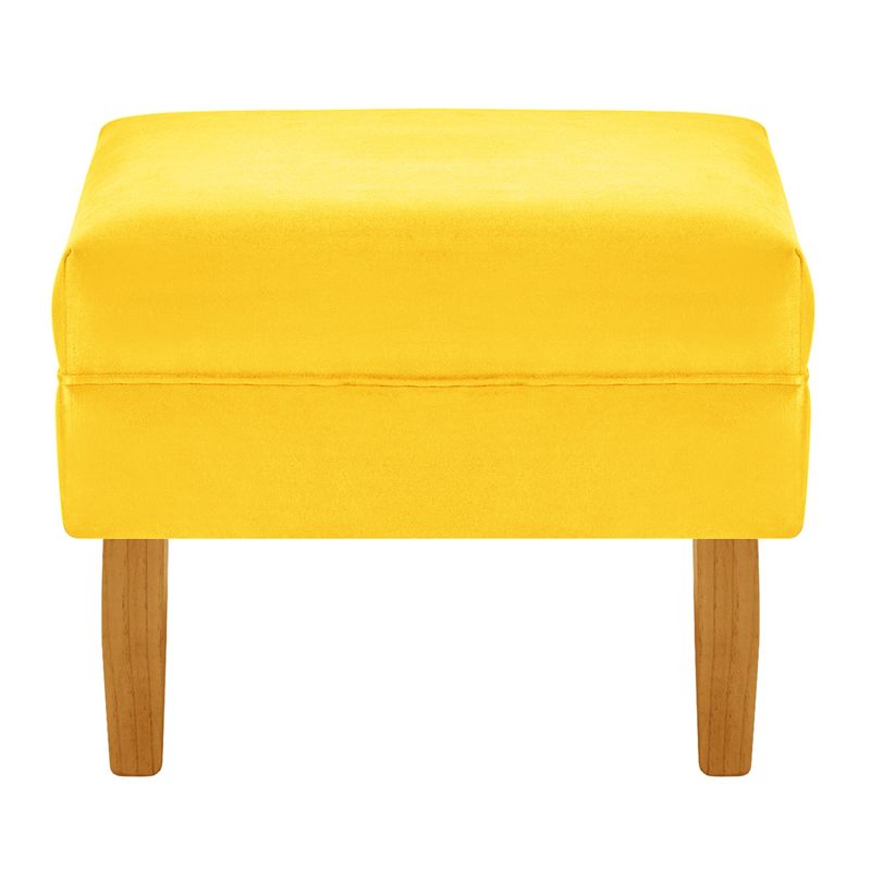BODEVIR - Pouf Provenza Liso 1C Felpa 04 Amarillo