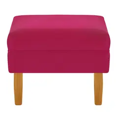 BODEVIR - Pouf Provenza Liso 1C Felpa 04 Burdeo