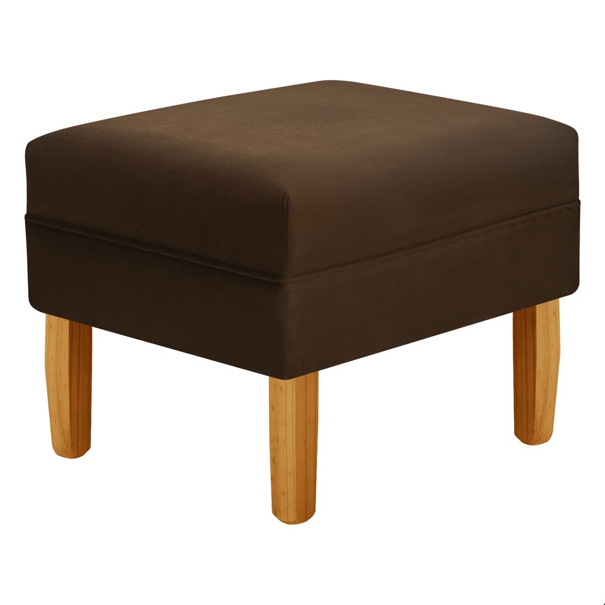 BODEVIR - Pouf Provenza Liso 1C Felpa 04 Chocolate