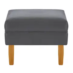 BODEVIR - Pouf Provenza Liso 1C Felpa 04 Gris