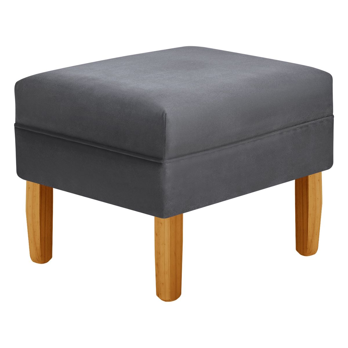 BODEVIR - Pouf Provenza Liso 1C Felpa 04 Gris