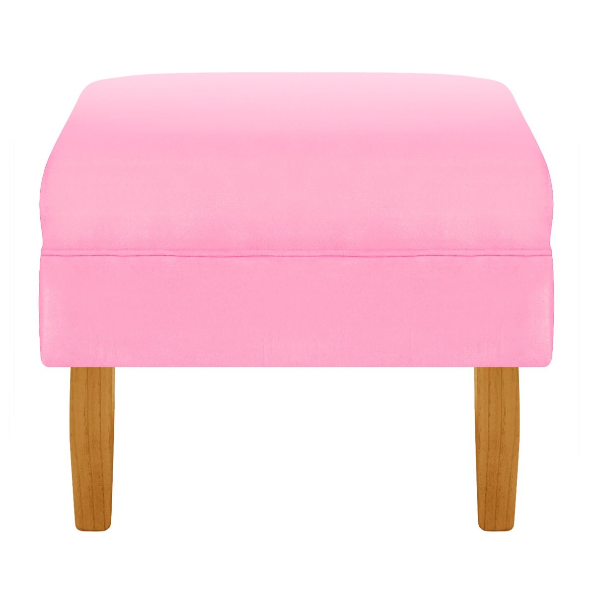 BODEVIR - Pouf Provenza Liso 1C Felpa 04 Rosado