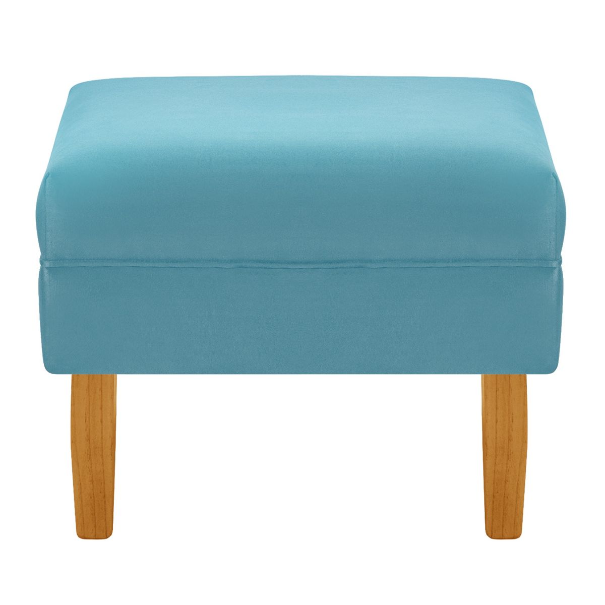 BODEVIR - Pouf Provenza Liso 1C Felpa 04 Turqueza