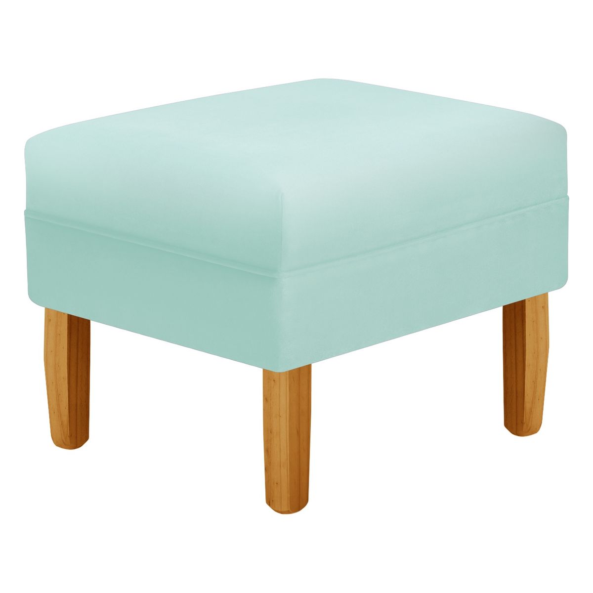 BODEVIR - Pouf Provenza Liso 1C Felpa 04 Verde Agua