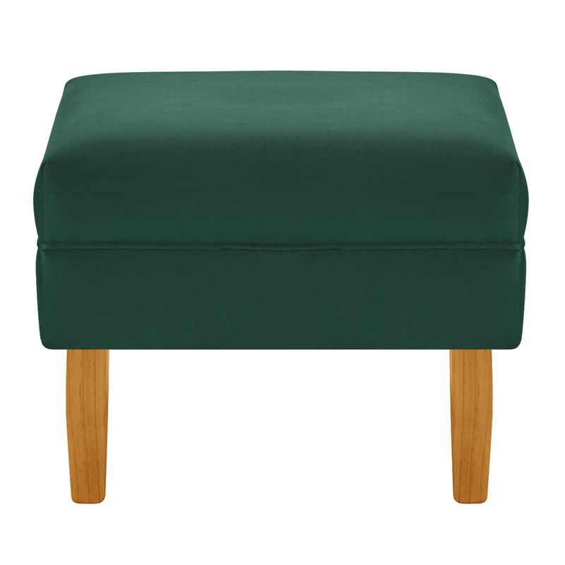 BODEVIR - Pouf Provenza Liso 1C Felpa 04 Verde Botella