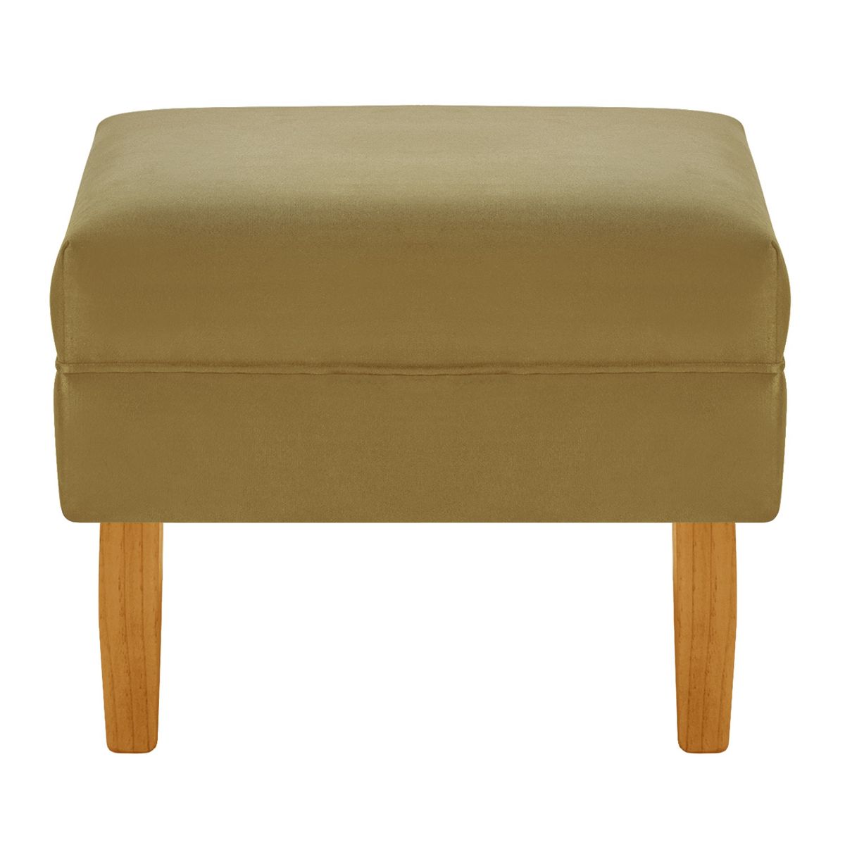 BODEVIR - Pouf Provenza Liso 1C Felpa 04 Verde Musgo
