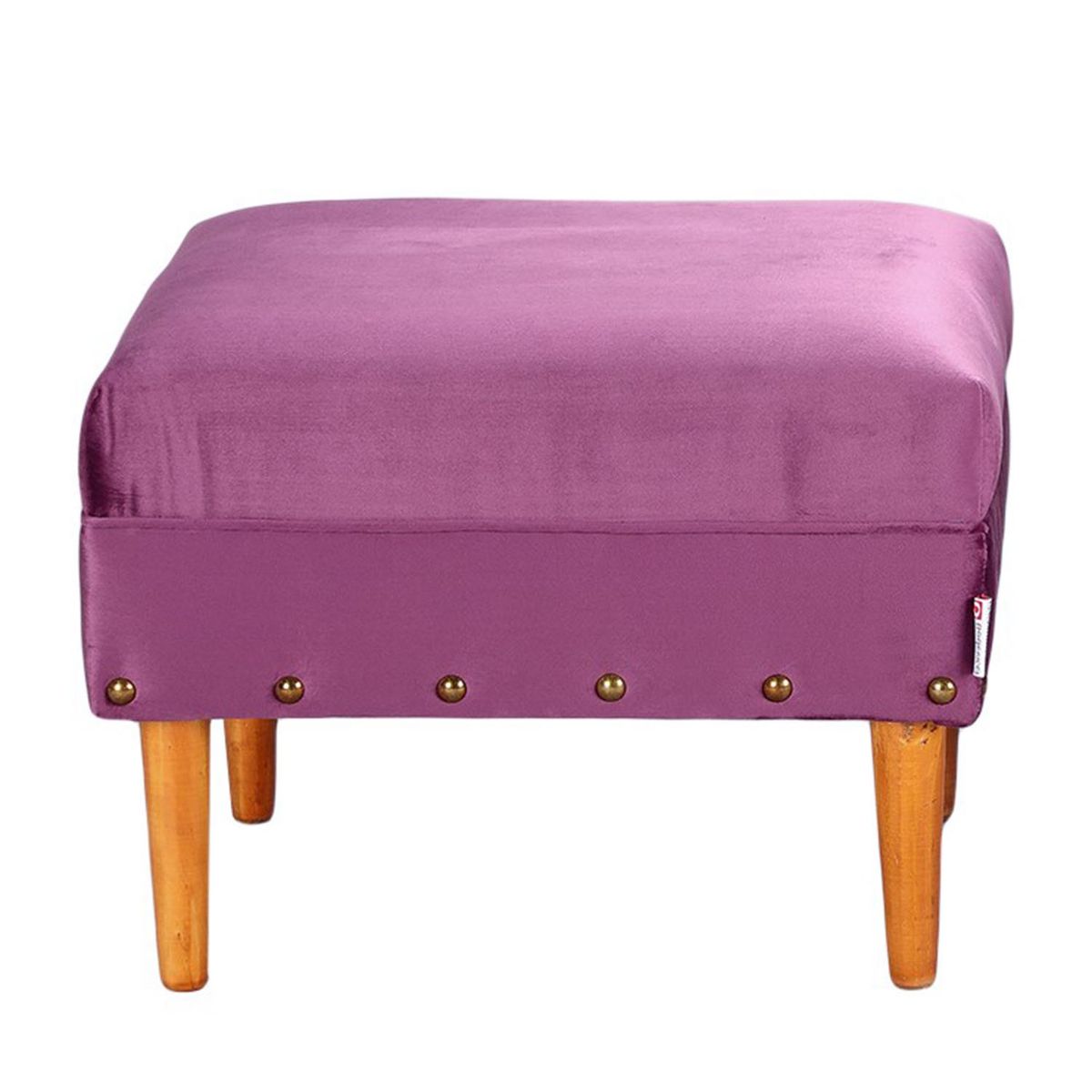 BODEVIR - Pouf Provenza Tacha 1C Felpa 04 Morado
