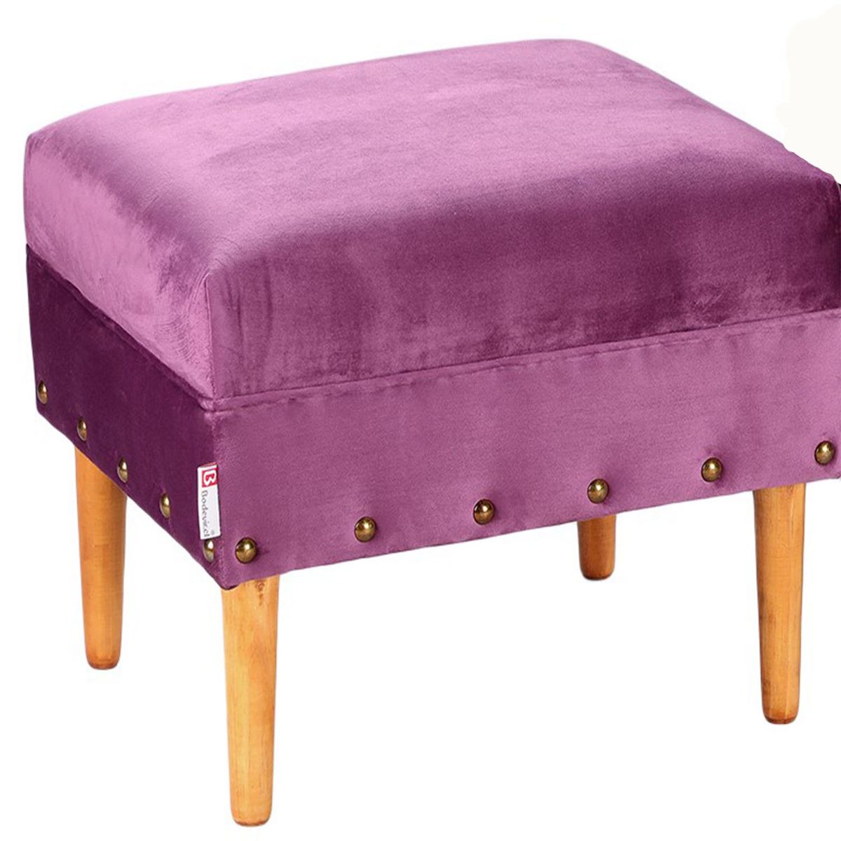 BODEVIR - Pouf Provenza Tacha 1C Felpa 04 Morado