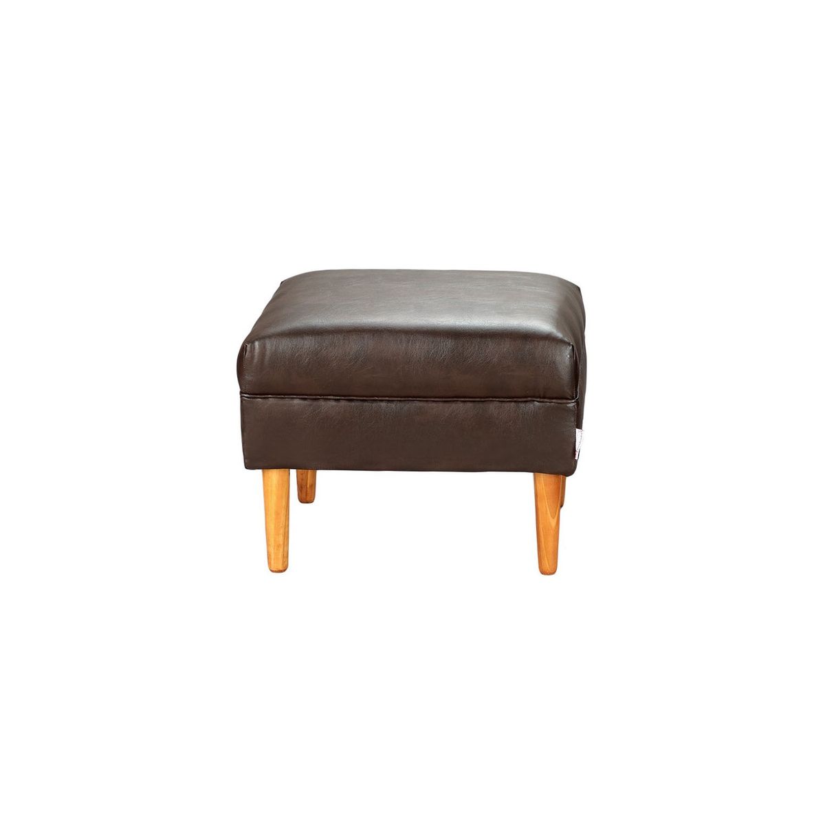 BODEVIR - Pouf Provenza Liso 1C PU 04 Chocolate