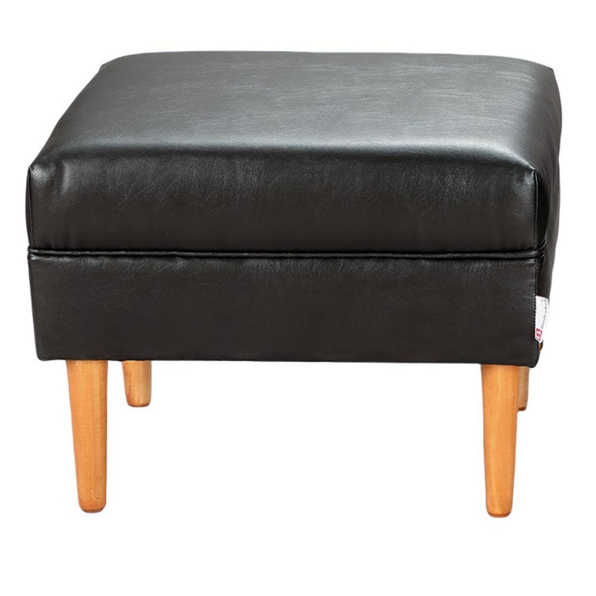 BODEVIR - Pouf Provenza Liso 1C PU 04 Negro